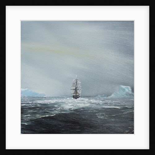 Discovery en route to Antarctica, 2014 by Vincent Alexander Booth