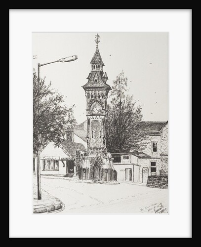 Clock Tower Hay on Wye, 2007 by Vincent Alexander Booth