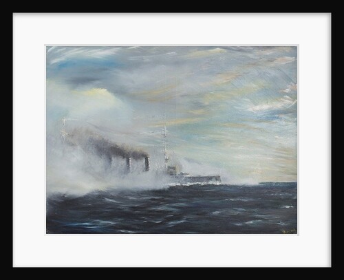 SMS Emden 'The Swan of the East' 1914, 2011 by Vincent Alexander Booth