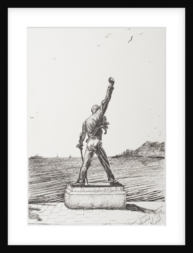 Freddie Mercury Statue Montreux Switzerland, 2009 by Vincent Alexander Booth