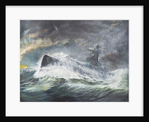 Graf Spee enters the Indian Ocean 3rd November 1939, 2006 by Vincent Alexander Booth