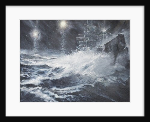 Surprised By Starshell Scharnhorst at North Cape, 2008 by Vincent Alexander Booth