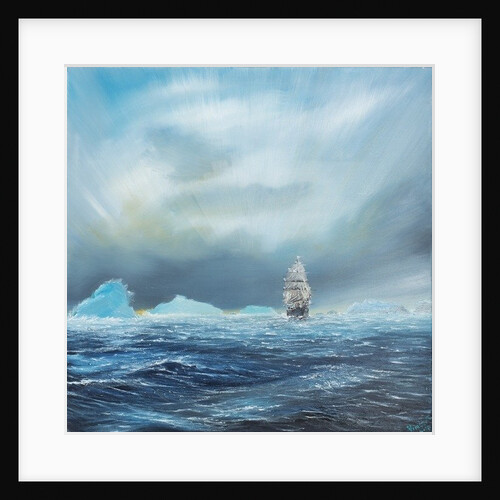 Ice Dominion, Terra Nova passes Ice Burgs, 2014 by Vincent Alexander Booth