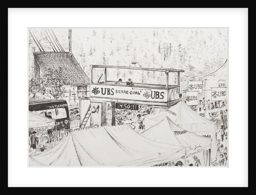 Sierre to Zinal Mountain Race, The Finish by Vincent Alexander Booth