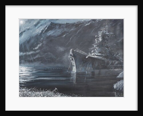 Tirpitz The Lone Queen Of The North 1944, 2007 by Vincent Alexander Booth