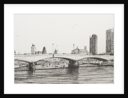 Waterloo Bridge London, 2006 by Vincent Alexander Booth