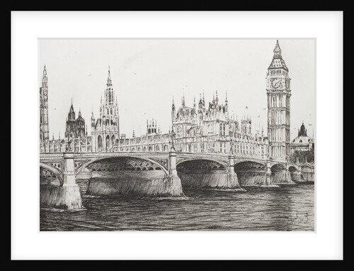 Westminster Bridge London, 2006 by Vincent Alexander Booth