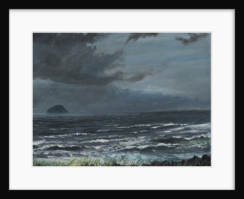 Approaching Storm over Ailsa Craig, 2007 by Vincent Alexander Booth