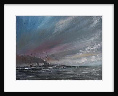 Moltke enters skagerrak, 2014 by Vincent Alexander Booth