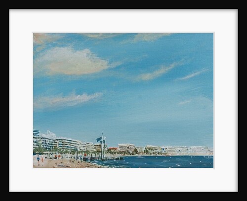 Cannes Sea Front, 2014 by Vincent Alexander Booth