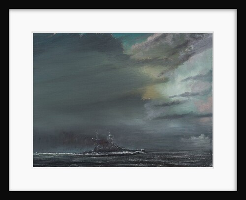 HMS Hood 1941, 2014 by Vincent Alexander Booth