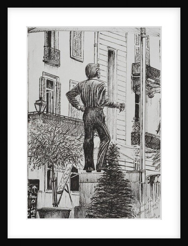 Statue at Cannet, 2014 by Vincent Alexander Booth