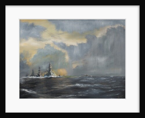 Japanese fleet in Pacific 1942, 2013 by Vincent Alexander Booth