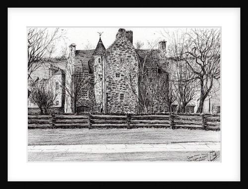 Queen Mary's house Jedburgh, 2006 by Vincent Alexander Booth