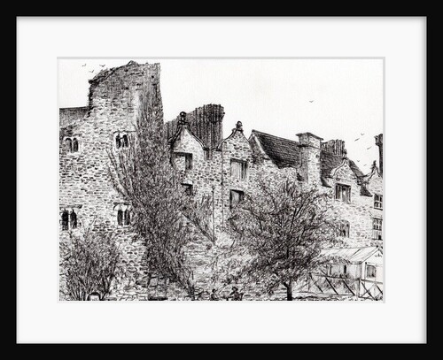 Castle ruin Hay on Wye, 2007 by Vincent Alexander Booth