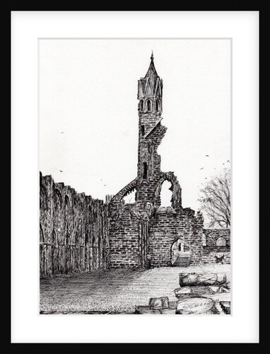 Ruin at St.Andrews, 2006 by Vincent Alexander Booth