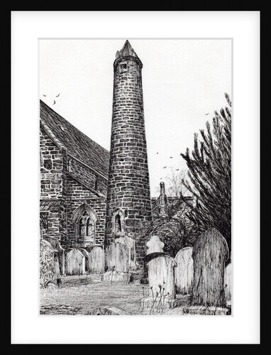 Brechin Round Tower Scotland, 2007 by Vincent Alexander Booth