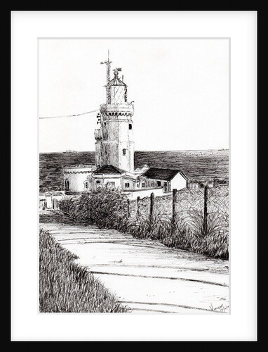 Lighthouse Isle of Wight, 2010 by Vincent Alexander Booth