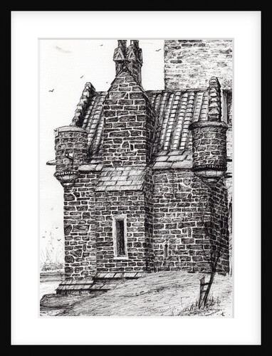 Wallace monument the small house, 2007 by Vincent Alexander Booth