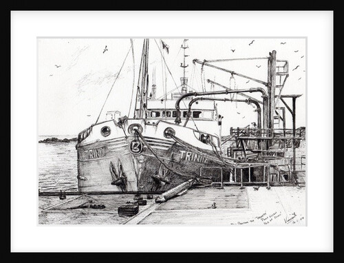 The Trinity port Ellen Isle of Islay, 2007 by Vincent Alexander Booth