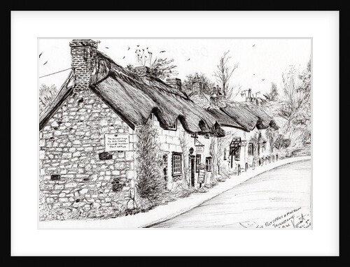 Post office and museum Brighstone I.O.W., 2008 by Vincent Alexander Booth