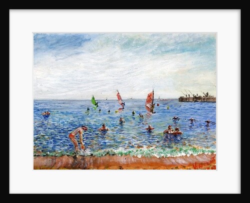 Poblenou Beach Barcelona, 2002 by Vincent Alexander Booth