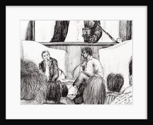 Interview at Hay on Wye by Vincent Alexander Booth