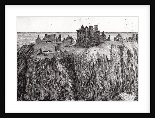 Dunottar Castle, 2007 by Vincent Alexander Booth