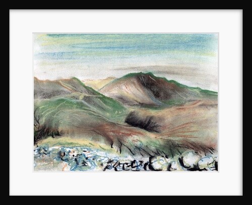 Hills in the Lake District, 2005 by Vincent Alexander Booth