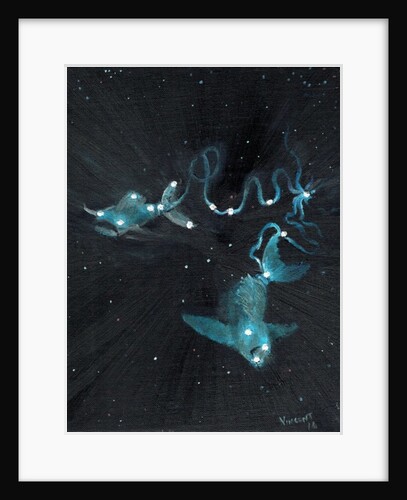 Star sign Pisces, 2016 by Vincent Alexander Booth