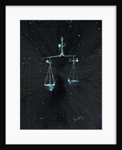 Star sign Libra, 2016 by Vincent Alexander Booth