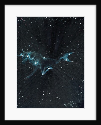 Star sign Capricorn, 2016 by Vincent Alexander Booth