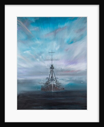 Iron Dog - SMS Derfflinger 1917, 2016 by Vincent Alexander Booth