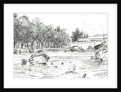 Kingston Bridge London, 2004 by Vincent Alexander Booth