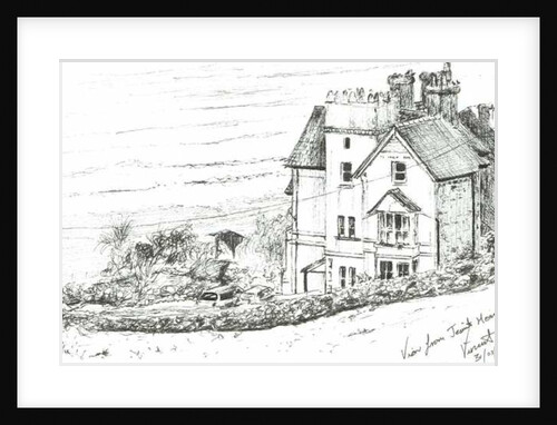 The Jesuit House on the Welsh coast, 2005 by Vincent Alexander Booth