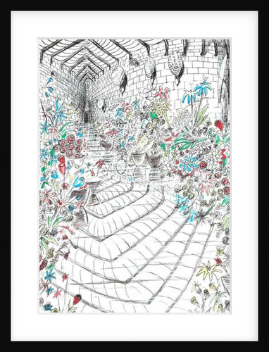 The Castle in the Forest of Findhorn, flower room, 2006, by Vincent Alexander Booth