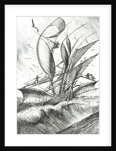 Storm Creators Pacific Ocean, 2017 by Vincent Alexander Booth