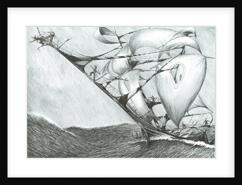 Storm Creators Caspian Sea, 2017 by Vincent Alexander Booth