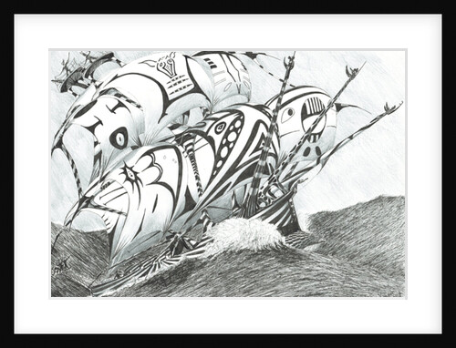 Storm Creators Arabian Sea, 2017 by Vincent Alexander Booth