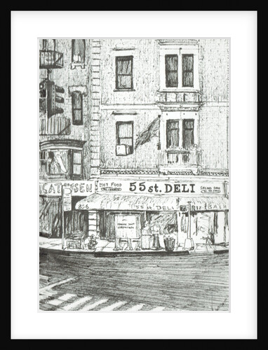 55th street New York, 2003 by Vincent Alexander Booth