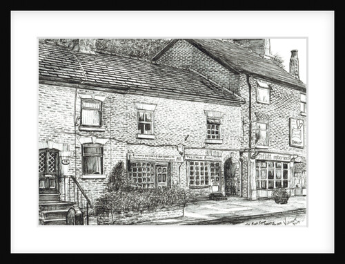 The Book shop at Marple Bridge, 2017 by Vincent Alexander Booth