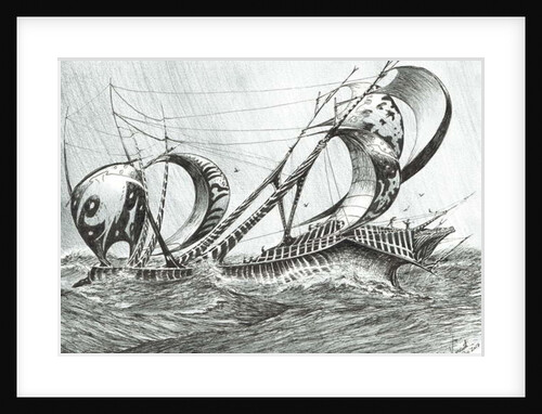 Storm creators Tyrrhenian Sea, 2018 by Vincent Alexander Booth