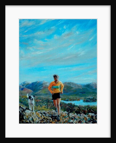 Running the red line, Julie Carter, 2017 by Vincent Alexander Booth