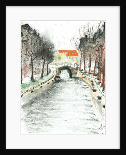 Holland, canal view, 2005 by Vincent Alexander Booth