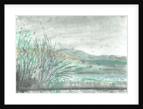 Isle of Jura in downpour, 2005 by Vincent Alexander Booth