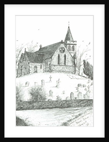 Church of St Mary the Virgin, Brook, I.O.W., 2009 by Vincent Alexander Booth