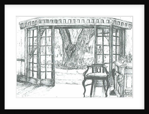 Hotel reception at Lake Naivasha, Kenya, 2006 by Vincent Alexander Booth