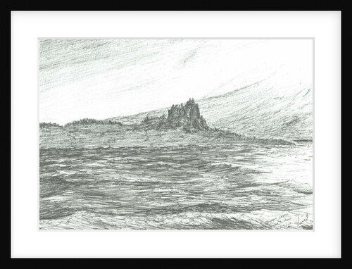 Duart Castle from ferry, 2007 by Vincent Alexander Booth
