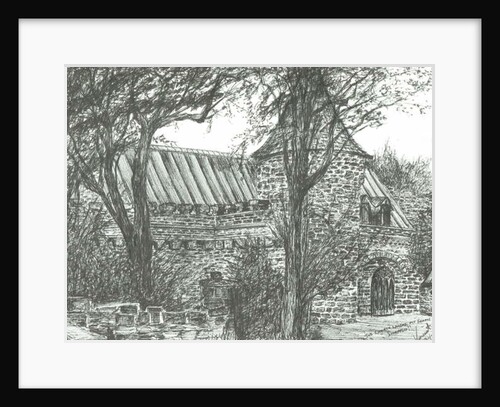 Church on road to Oban, 2007 by Vincent Alexander Booth