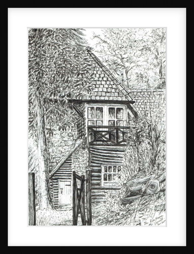 The Log House, 2019 by Vincent Alexander Booth
